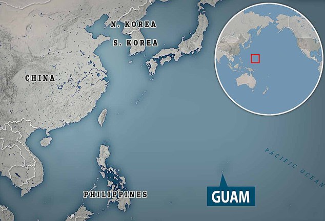 The group's apparent focus on Guam is of particular interest, as the U.S. territory is a major military base in the Pacific