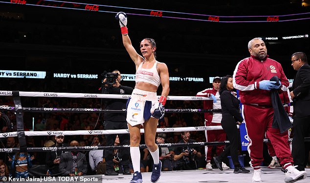 In 2023, Serrano became the first Puerto Rican fighter, male or female, to be crowned undisputed champion following her victory over Erika Cruz