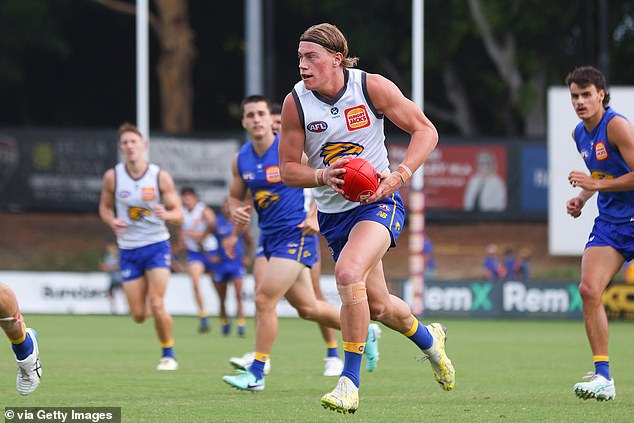 Harley Reid enjoyed some good touches and West Coast fans will expect big things from their No. 1 draft pick