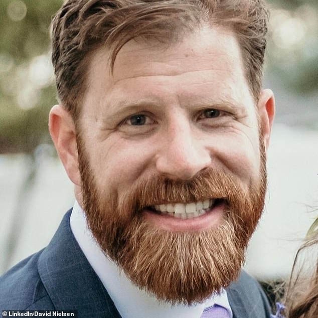 Huntsman's lawsuit was sparked by a complaint from David Nielsen (pictured), a former employee of the church's investment fund, who said the church used member donations to support the development of City Creek in Salt Lake City.