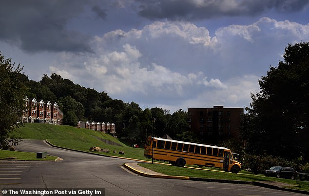 Mountain View Middle and Elementary School is located on Mountain View Drive