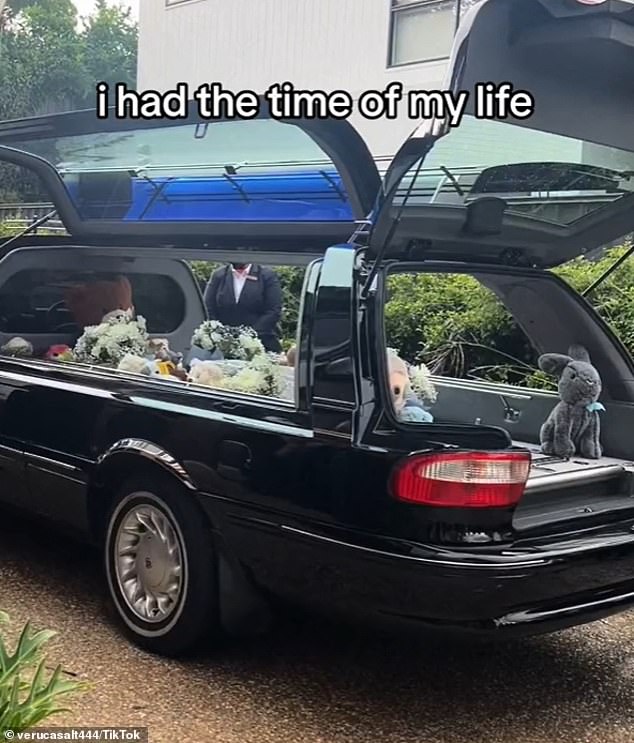 The Gold Coast influencer has since kept her followers updated on her grieving process, including documenting her son's funeral on Monday evening