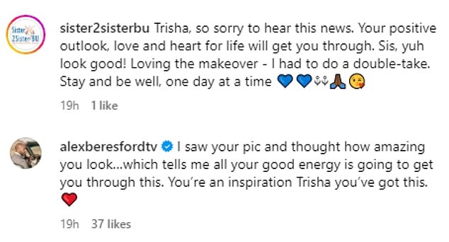 1708358514 757 Trisha Goddard is flooded with support from fans after revealing