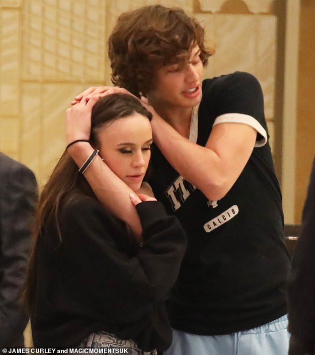 It comes after Bobby and Strictly co-star Ellie Leach, 22, (pictured) broke their silence on their rumored romance, following weeks of speculation they are dating