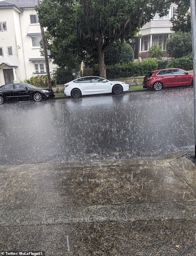 The deluge plunged the rail network into chaos just hours before the peak evening rush hour