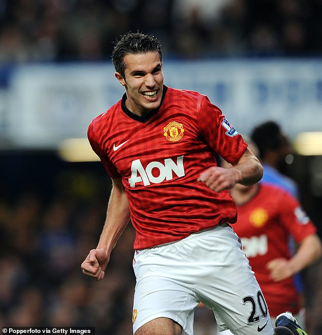 Van Persie helped Manchester United to their last title win in 2013