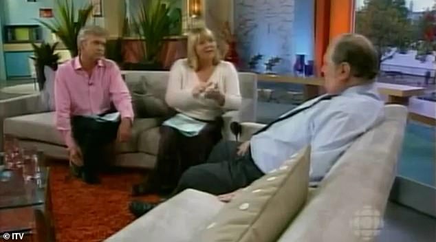 The This Morning star previously made a cameo in an episode alongside Fern Britton in 2005, but now most of his scenes have been removed