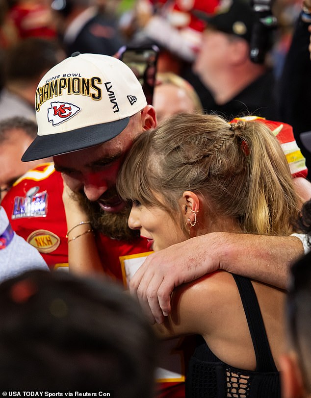 Kelce's relationship with pop star Taylor Swift has dominated headlines since September 2023