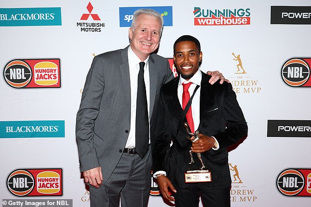 Andrew Gaze (left) is an Australian basketball king and now Bryce Cotton is the only other player to have earned as many MVP awards as the former Melbourne Tigers champion