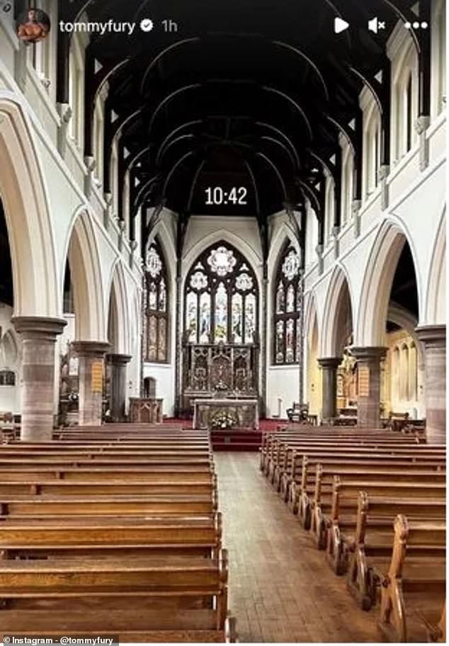 The couple sparked speculation that their wedding was on the horizon after they visited a church last week