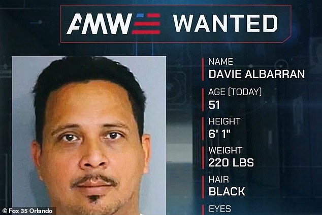 Albarran was featured on America's Most Wanted, meaning his face was broadcast across the country