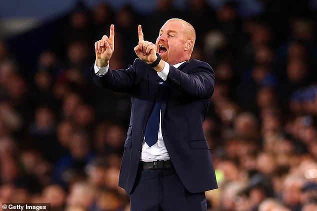 Everton have only won once since December, when they beat Sean Dyche's old side Burnley 2-0