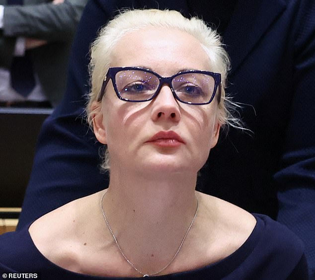 His widow Yulia Navalnya (photo) claimed that he was poisoned with Novichok