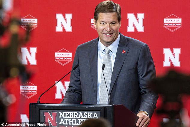 She claims Nebraska athletic director Trev Alberts did not take appropriate action