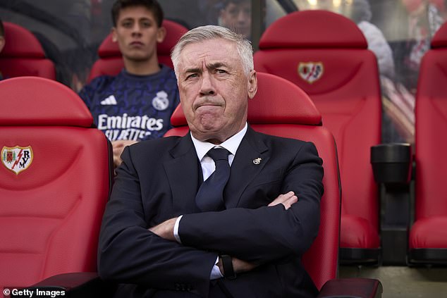 Carlo Ancelotti will see his Madrid side boosted by the arrival of Mbappe in the summer