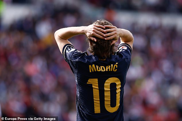 Mbappe is expected to wear Luka Modric's number 10 shirt in Madrid next season