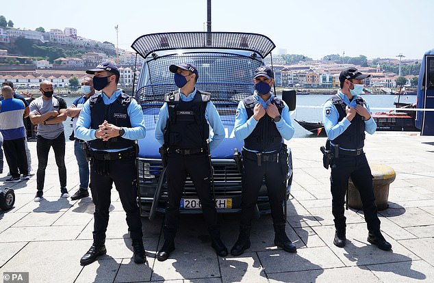 The city will deploy officers from five different units around the Estadio Dragao