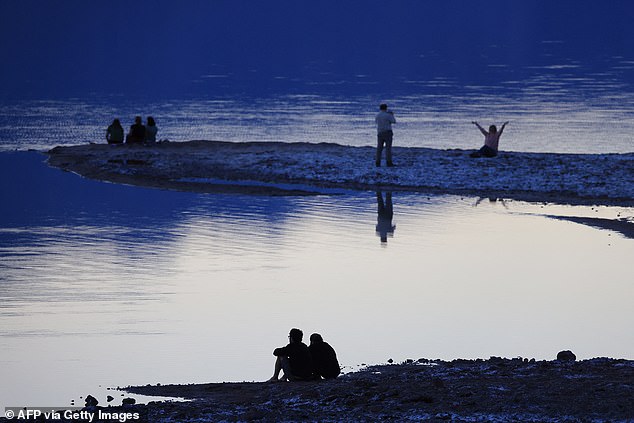 Lake Manly takes its name from an ancient lake of the same name that evaporated tens of thousands of years ago