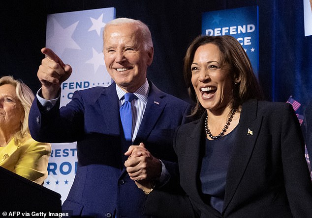 Harris has rejected special counsel Robert Hur's characterization of Biden's memory.  In her own hypothetical contest against Trump, Harris trails Trump 46 percent to 43 percent