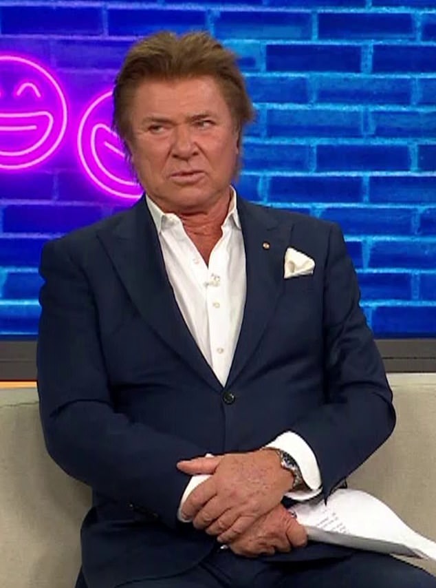 Richard Wilkins didn't seem particularly impressed by the awkwardly rude comments