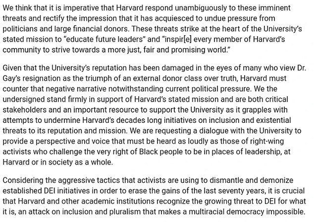 1708506634 76 Black Harvard alumnae group demands college double down on DEI