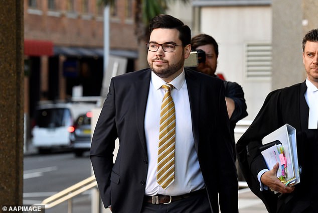 Bruce Lehrmann was photographed outside the Federal Court in Sydney last week