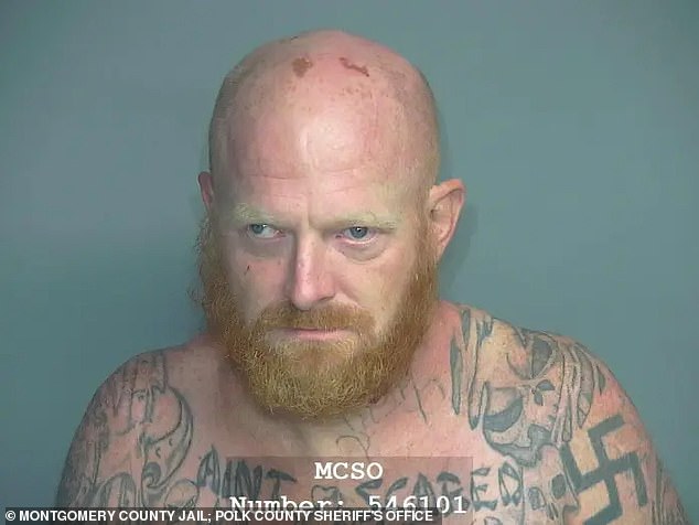 Pictured: a mugshot of McDougal, who police say was the last person to see the youth alive