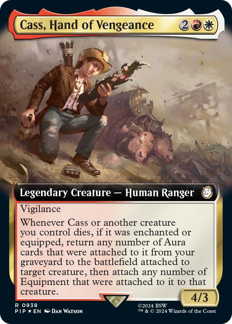 A borderless version of Cass, Hand of Vengeance.