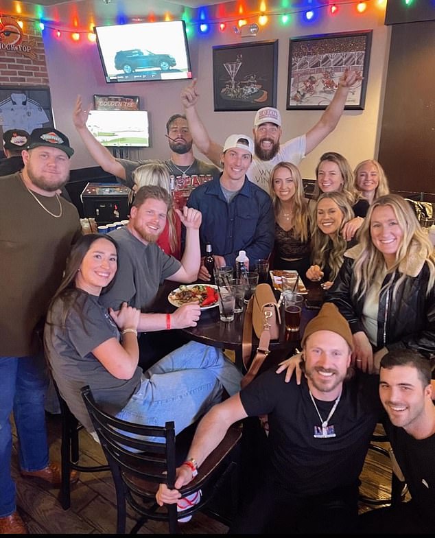 Kelce, Brittany Mahomes and other players went out to dinner after Wednesday's mass shooting