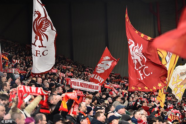 Klopp has previously criticized the lack of support during matches at Anfield