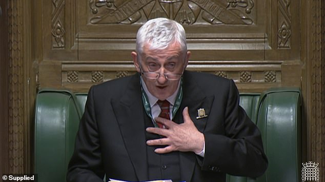 Was Speaker Sir Lindsay Hoyle – who made such a mistake in the House of Commons yesterday – suffering from jet lag?