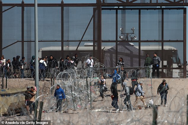 The law would unilaterally impose a sweeping ban at the southern border if the migrant crisis reached those daily numbers, according to three people familiar with the deliberations.