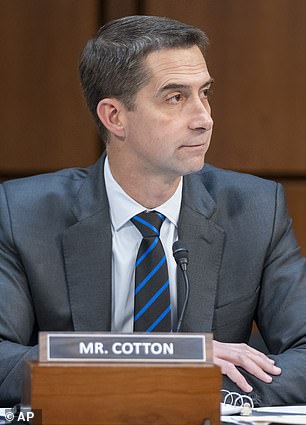 Senator Tom Cotton of Arkansas