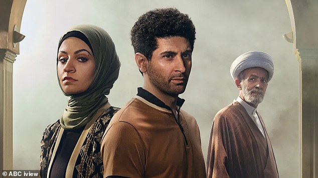 Lattouf returns to ABC broadcasts this weekend with a small role in new TV drama House of Gods (pictured), playing a radio host caught up in controversy