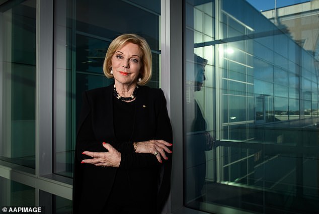 Posts posted in a group including high-powered Jewish lawyers were encouraged to threaten ABC chairman Ita Buttrose (pictured) with legal action unless they fired Lattouf.