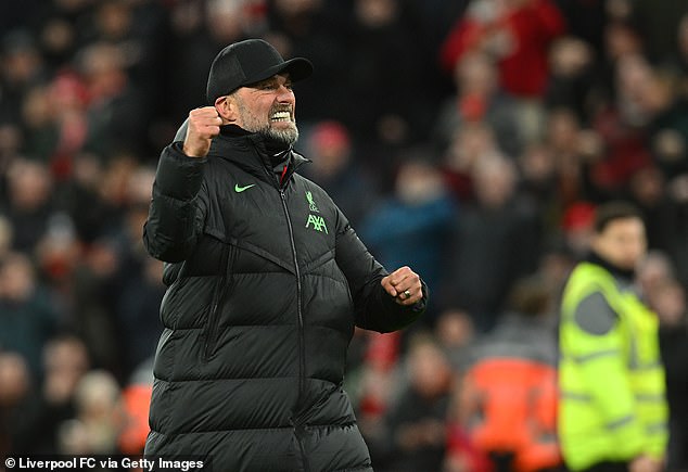 Jurgen Klopp compared Liverpool's victory over Luton to their famous comeback against Barcelona in the 2019 Champions League quarter-finals