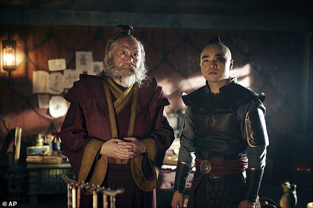 Firebenders Paul Sun-Hyung Lee (left) and Dallas Liu also star in the hit Netflix remake