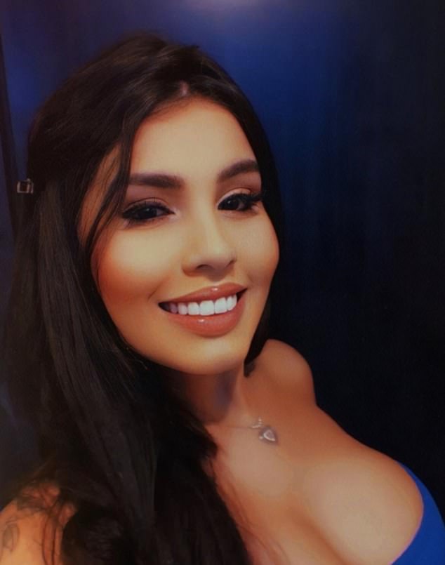 Pontes (pictured), who has almost 250,000 Instagram followers, is now demanding justice after saying she was drugged, raped and beaten by a group of fellow influencers