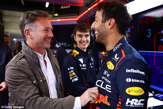 Horner eventually gave Ricciardo a lifeline in Formula 1 with AlphaTauri