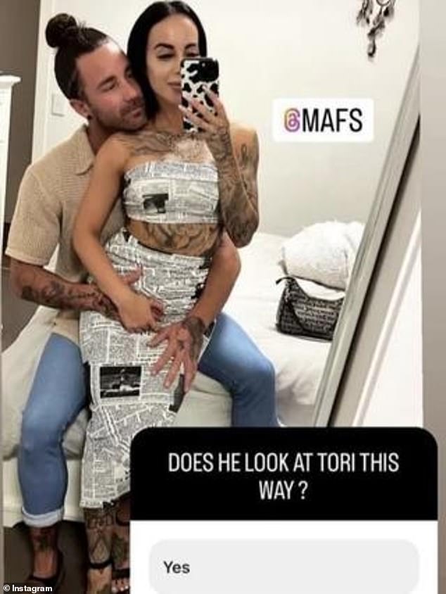 The photos, shared to her Instagram stories, show a closeness that contradicts Jack's recent claims about the nature of their relationship.