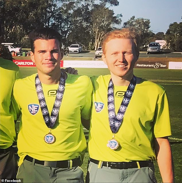 Baird (left) was due to take care of a preseason goal between the Sydney Swans and GWS Giants this week but was not present