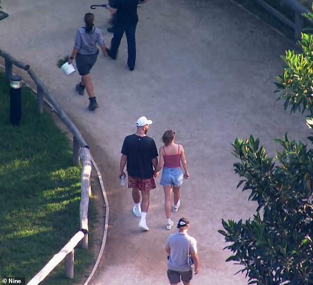 The pop star and her Kansas City Chiefs boyfriend held hands during their final public appearance