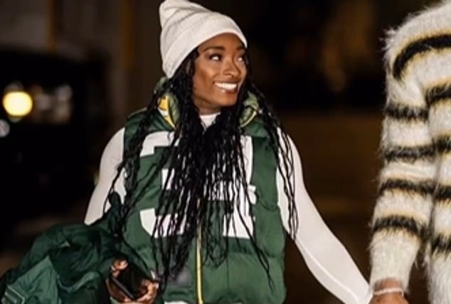 Simone Biles is another of Juszczyk's clients, as she wore a custom Packers jacket designed by the 29-year-old designer to one of Green Bay's games this season