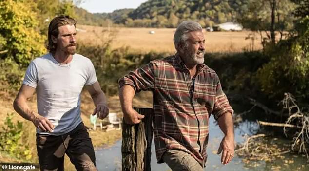 The two-time Oscar winner also played Mitchell opposite Garrett Hedlund (L) in Nadine Crocker's Southern noir thriller Desperation Road, which grossed just $40,799 at the worldwide box office last October.