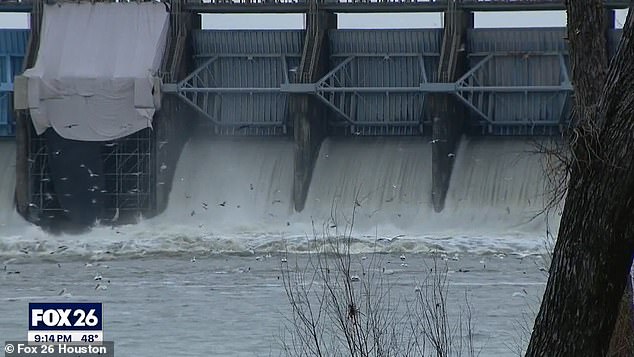 The sheriff also said the Trinity River Authority lowered the water level on the river, leading to the discovery of her body