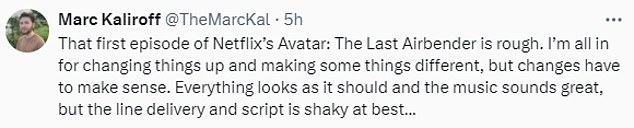 1708686170 600 Netflix fans SLAM Avatar The Last Airbenders series script and