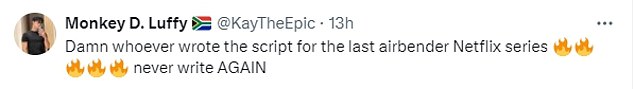 Despite the long wait, fans were shocked by the writing of the script and took to X, formerly Twitter, to vent their frustration