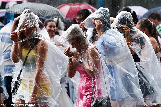 Swift's first concert was postponed by about 20 minutes on Friday evening, with fans having to be evacuated as lightning struck just 6 miles away