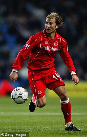 Gaizka Mendieta from Middlesbrough