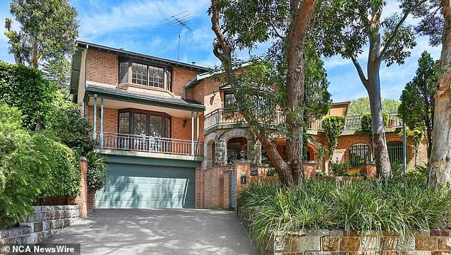 The Blakes rented a house in Woollahra while they renovated their $8.95 million home in Vaucluse.